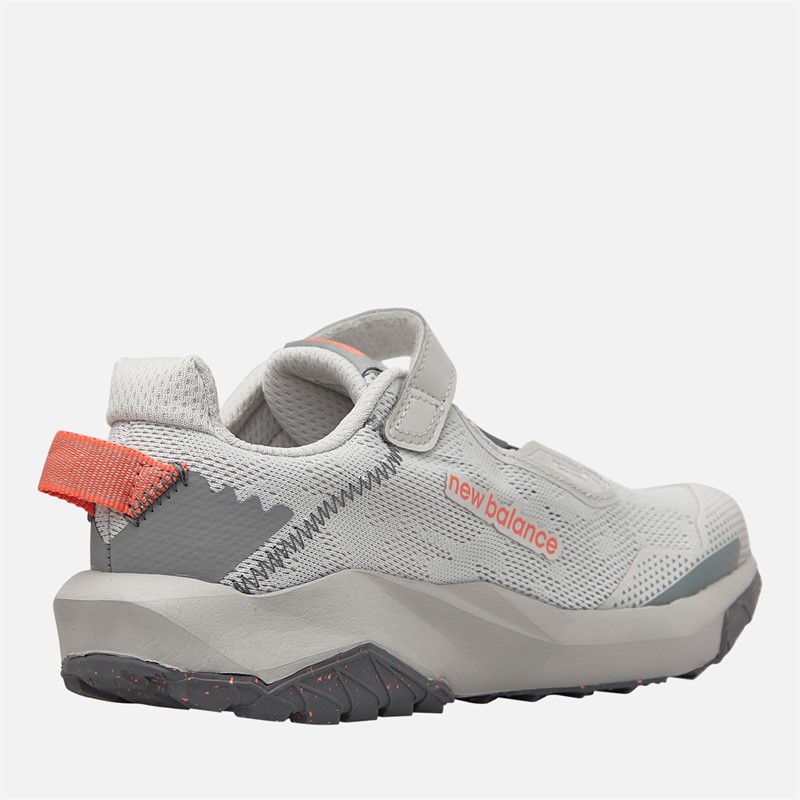 New Balance Kids Dynasoft Nitrel V6 Bungee Lace Running Shoes Grey Matter/Slate Grey/Flare