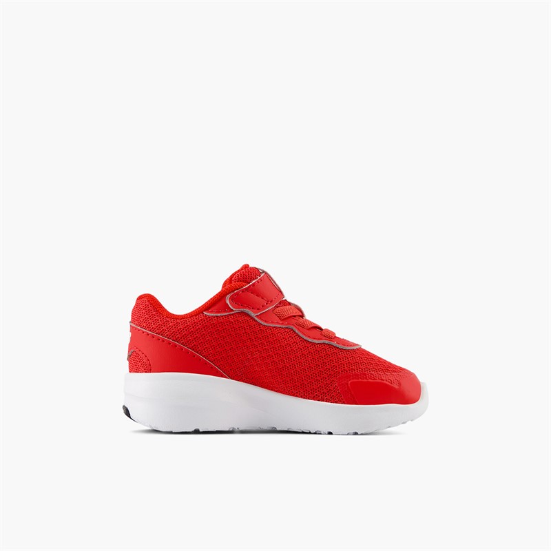 New Balance Infant 578 Hook And Loop Neutral Running Shoes True Red/White