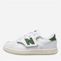 New Balance Infant T500 Trainers Dark Alpine Green/White