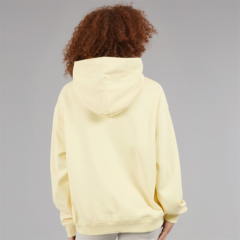 New Balance Womens Athletics French Terry Hoodie Limelight