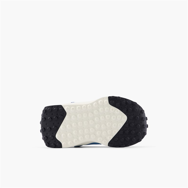 New Balance Infant 327 New-B Hook And Loop Trainers Sea Salt/Blue Agate