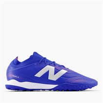 New Balance Mens Tekela Team V5 Low Laced TF Astro Football Boots Blue Gemstone/Energy Red/Silver