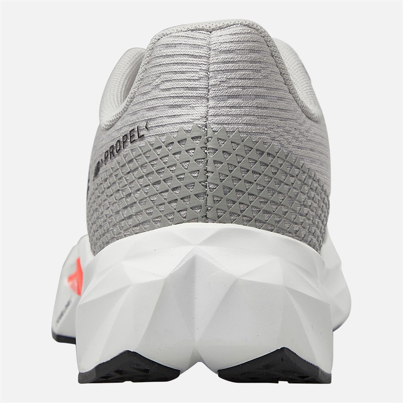 New Balance Junior Fuelcell Propel V5 Neutral Running Shoes Grey/Red/White