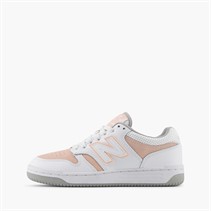 New Balance Junior Girls 480 Trainers White/Pink