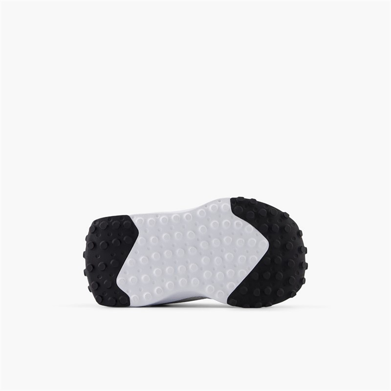 New Balance Infant 327 New-B Hook And Loop Trainers Raincloud/White