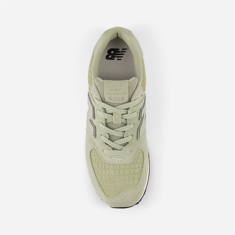 New Balance Junior 574 Trainers Green
