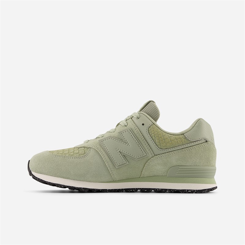 New Balance Junior 574 Trainers Green