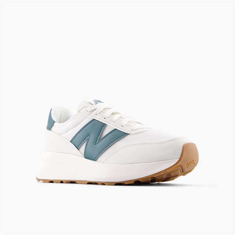 New Balance Junior 370 Trainers Sea Salt