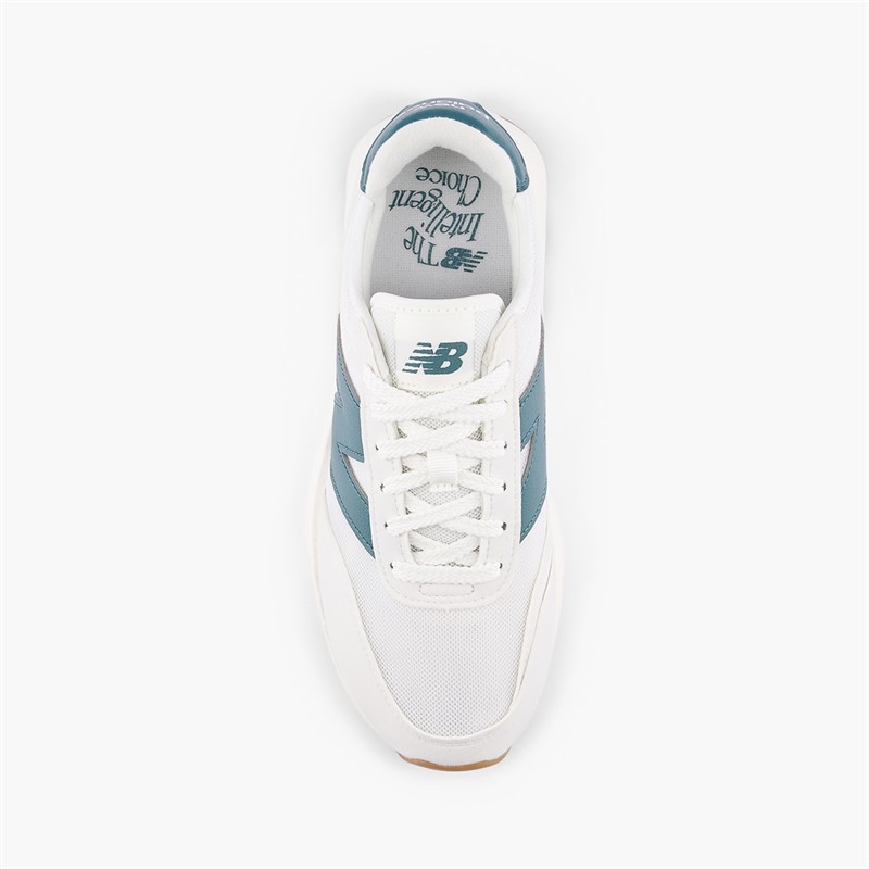 New Balance Junior 370 Trainers Sea Salt