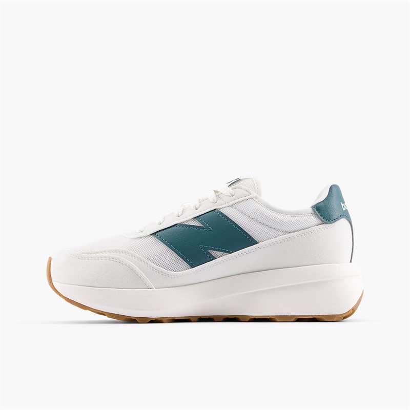 New Balance Junior 370 Trainers Sea Salt