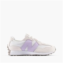New Balance Junior 327 Trainers White Violet