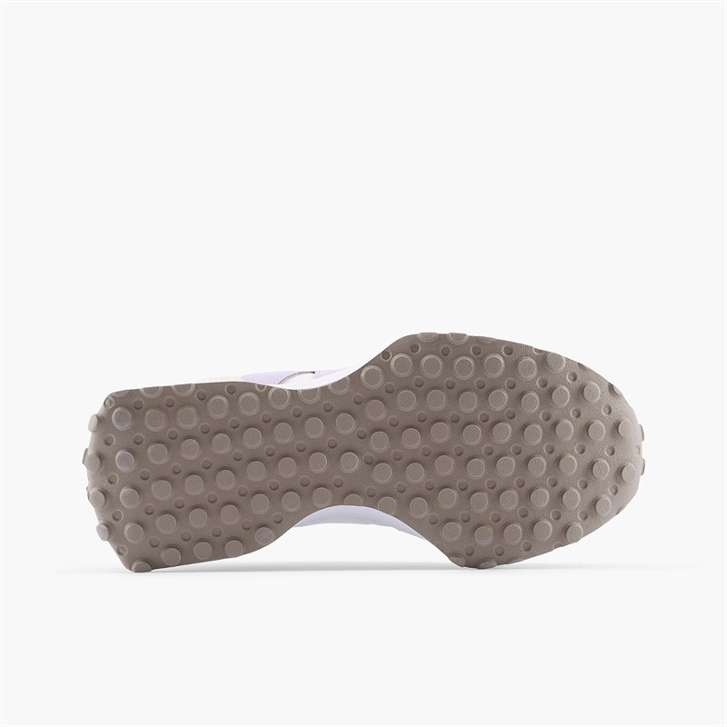 New Balance Junior 327 Trainers White Violet