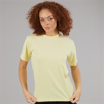 New Balance Womens Athletics Jersey T-Shirt Limelight