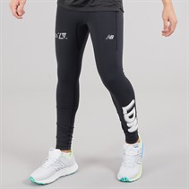 New Balance Mens London Edition NB Pocket Running Tights Black