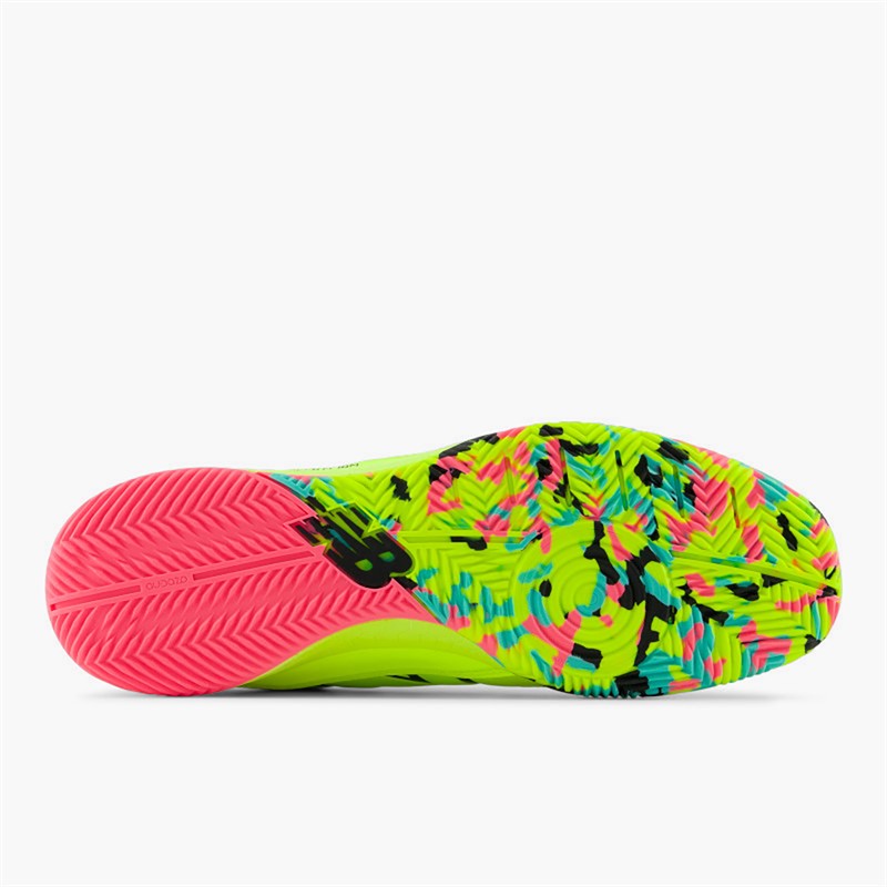 New Balance Mens Audazo Pro V6 IN Indoor Football Boots Hi-Lite/Light Cyclone/Black