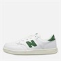 New Balance Kids T500 Trainers Dark Alpine Green/White