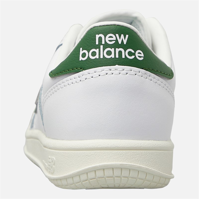 New Balance Kids T500 Trainers Dark Alpine Green/White