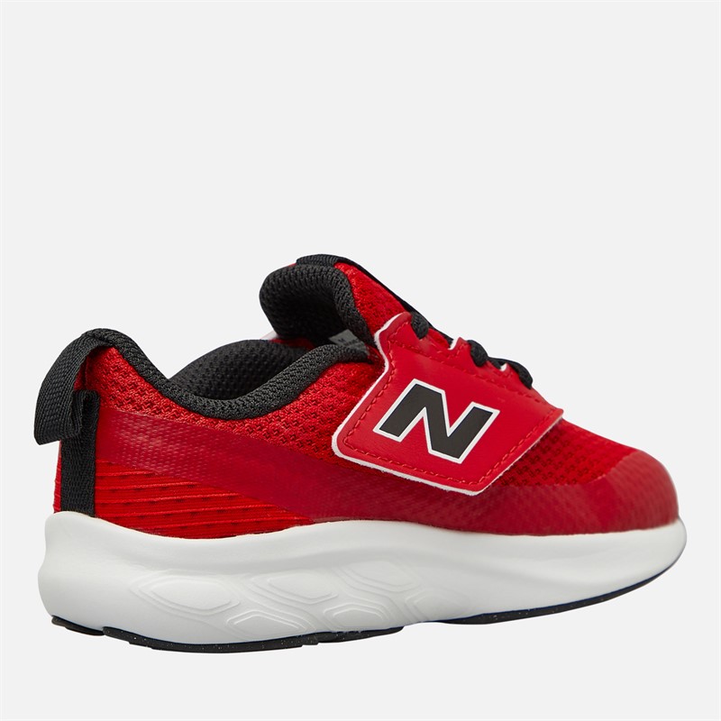 New Balance Infant Fresh Foam 625 New-B Hook And Loop Neutral Running Shoes Red Black