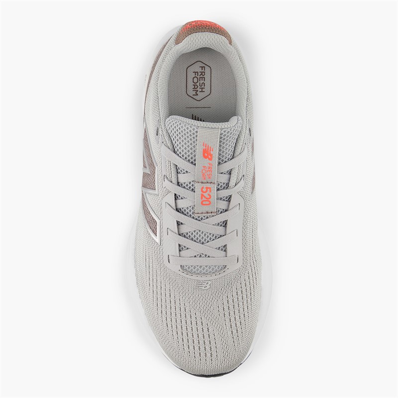 New Balance Womens Fresh Foam 520 V9 Neutral Running Shoes Grey Matter/Raincloud/Earth Shadow