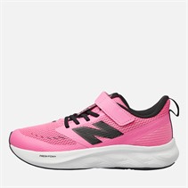 New Balance Girls Fresh Foam 625 Bungee Lace Strap Neutral Running Shoes Pink/Black/White