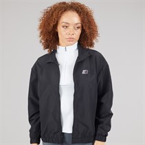 New Balance Womens Sport Woven Track Jacket Black