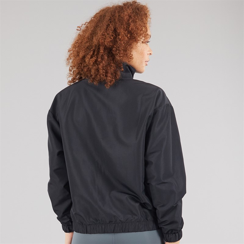 New Balance Womens Sport Woven Track Jacket Black