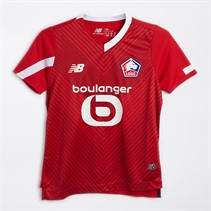 New Balance Junior LOSC Lille 23/24 Home Jersey Red