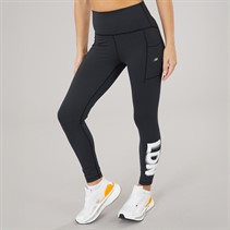 New Balance Womens London Edition Pocket Running Leggings Black