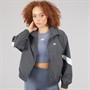 New Balance Womens Athletics Oversized 90s Woven Track Jacket Blacktop