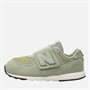 New Balance Infant Girls 574 New-B Hook And Loop Trainers Green