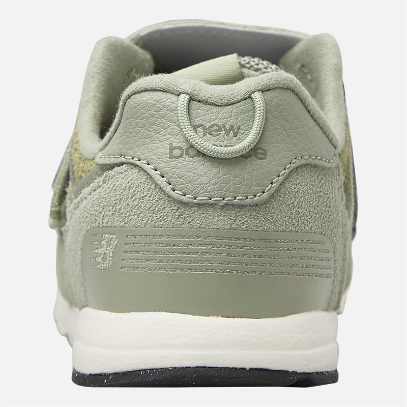 New Balance Infant Girls 574 New-B Hook And Loop Trainers Green