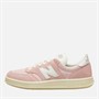 New Balance Junior Girls T500 Trainers White/Pink
