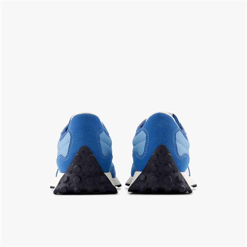 New Balance Junior 327 Trainers Light Chrome Blue/White