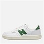 New Balance Junior T500 Trainers Dark Alpine Green/White