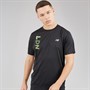 New Balance Mens London Edition Run London Graphic Running T-Shirt Black