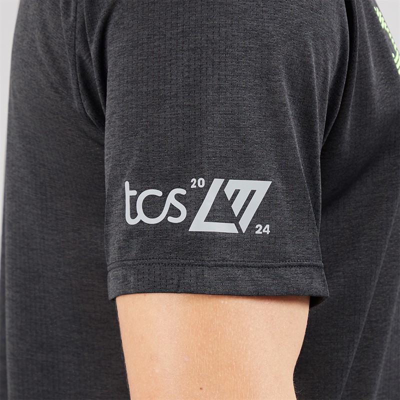 New Balance Mens London Edition Run London Graphic Running T-Shirt Black