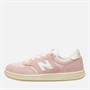New Balance Girls T500 Trainers White/Pink
