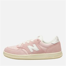 New Balance Girls T500 Trainers White/Pink