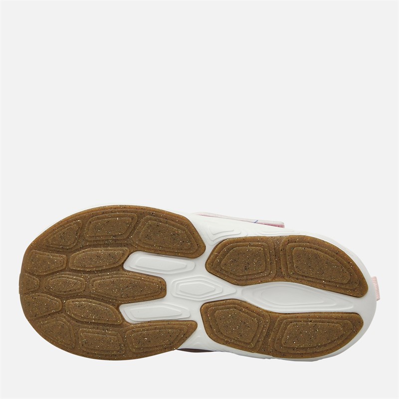 New Balance Infant Girls Fresh Foam 625 New-B Hook And Loop Neutral Running Shoes Pink/White