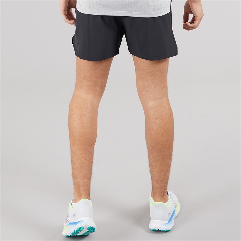 New Balance Mens London Edition RC 5 Inch Running Shorts Black