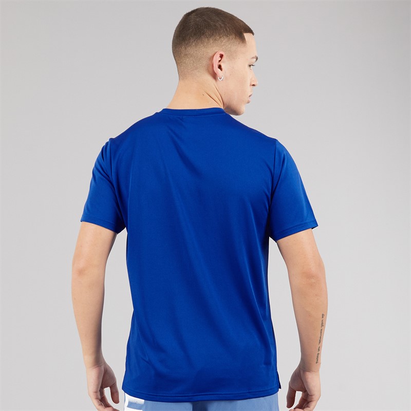 New Balance Mens Sport NBDry Training T-Shirt Blue