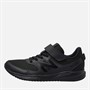 New Balance Junior 570 Bungee Lace Strap Neutral Running Shoes Black/Black