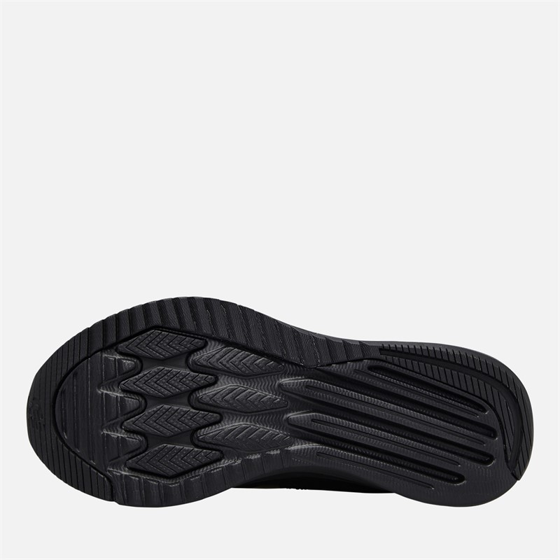 New Balance Junior 570 Bungee Lace Strap Neutral Running Shoes Black/Black