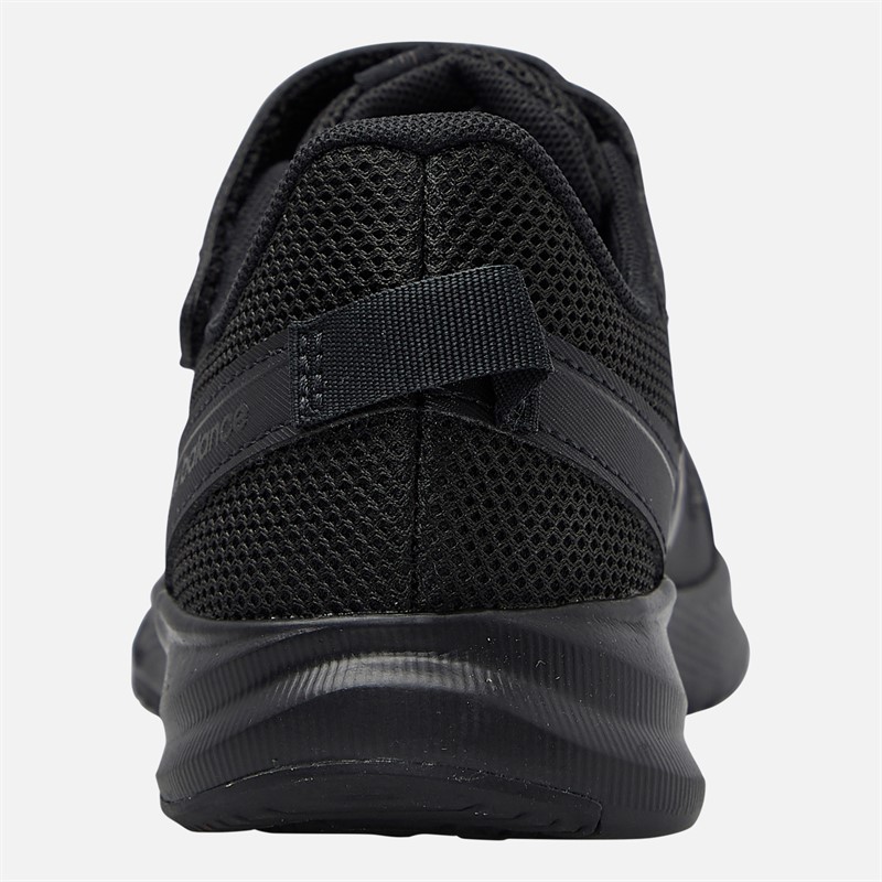 New Balance Junior 570 Bungee Lace Strap Neutral Running Shoes Black/Black