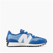 New Balance Kids 327 Bungee Lace Trainers Blue/White