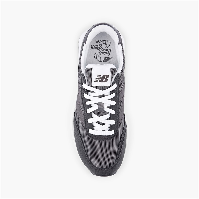 New Balance Junior 370 Trainers Castlerock/Grey