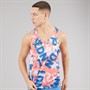 New Balance Mens London Edition Printed NB Athletics Running Tank Top Multi Colour