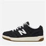 New Balance Kids B480 Trainers Black/White