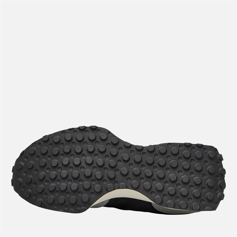 New Balance Kids 327 Bungee Lace Trainers Grey Pink/Blue