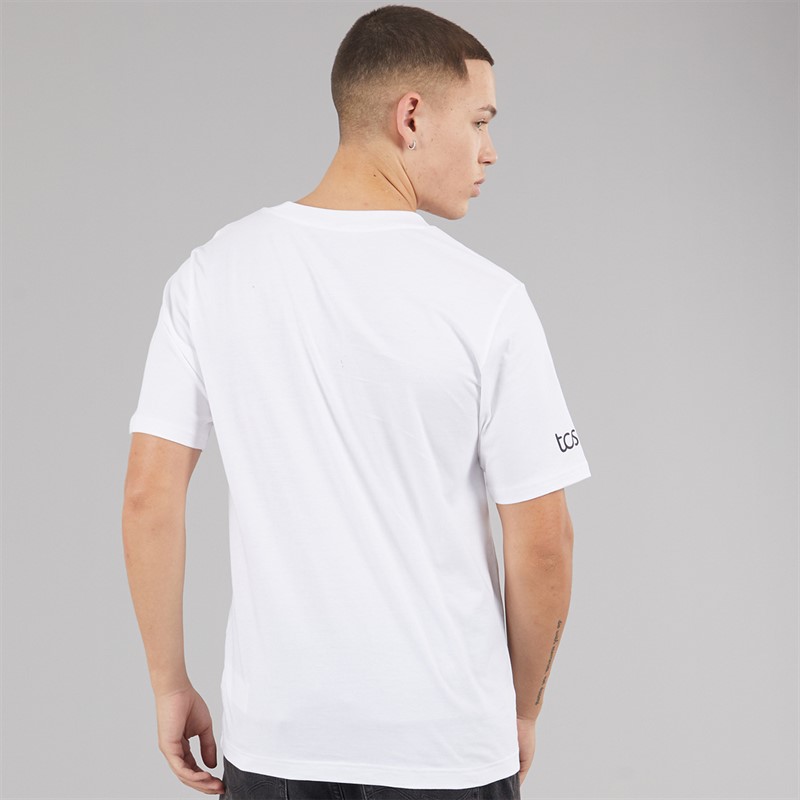 New Balance Mens London Edition Run London Graphic Running T-Shirt White